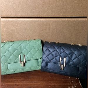 GREEN AND BLACK BAG BUNDLE!!